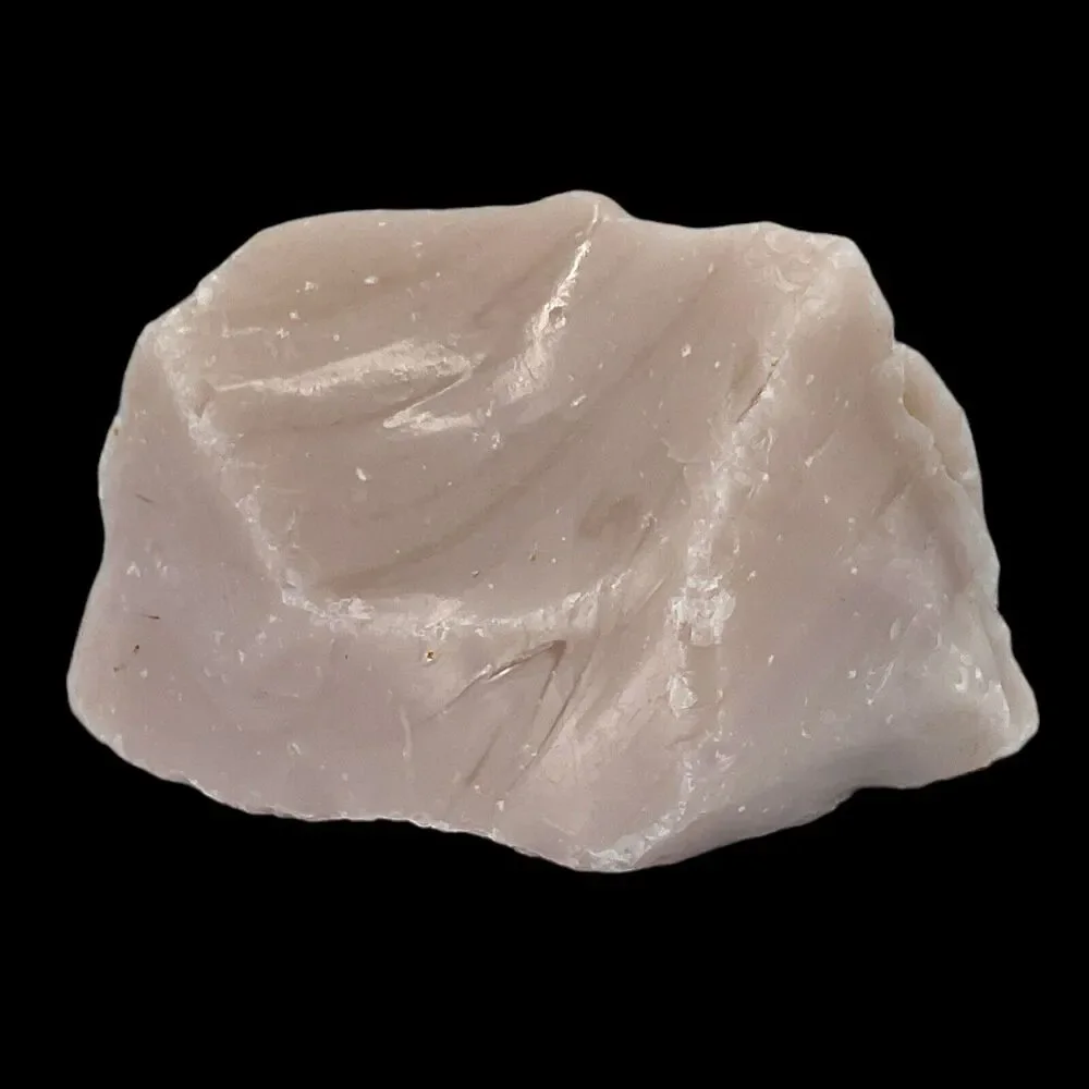 Pink Art‎ Glass Cullet Glowing Selenium Slag Glass #4GX137